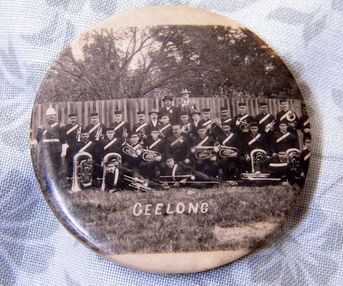 Geelong City Band honour roll plaque listing members who served for King and Empire